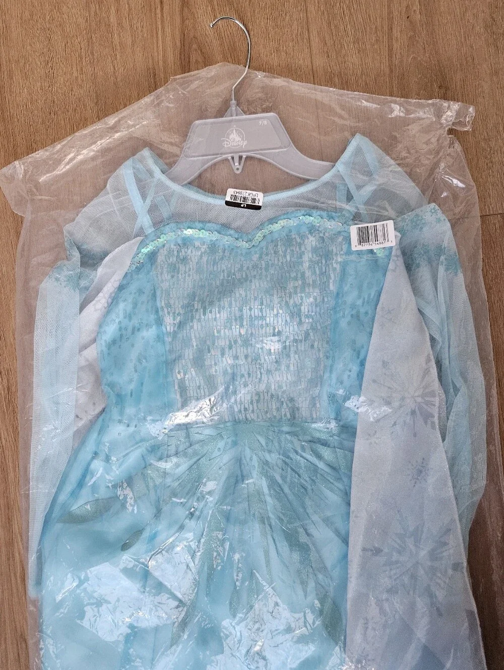 Brand New With Tags Disney Parks Bibiddi Bobbidi Boutique Elsa Dress in Size 7/8
